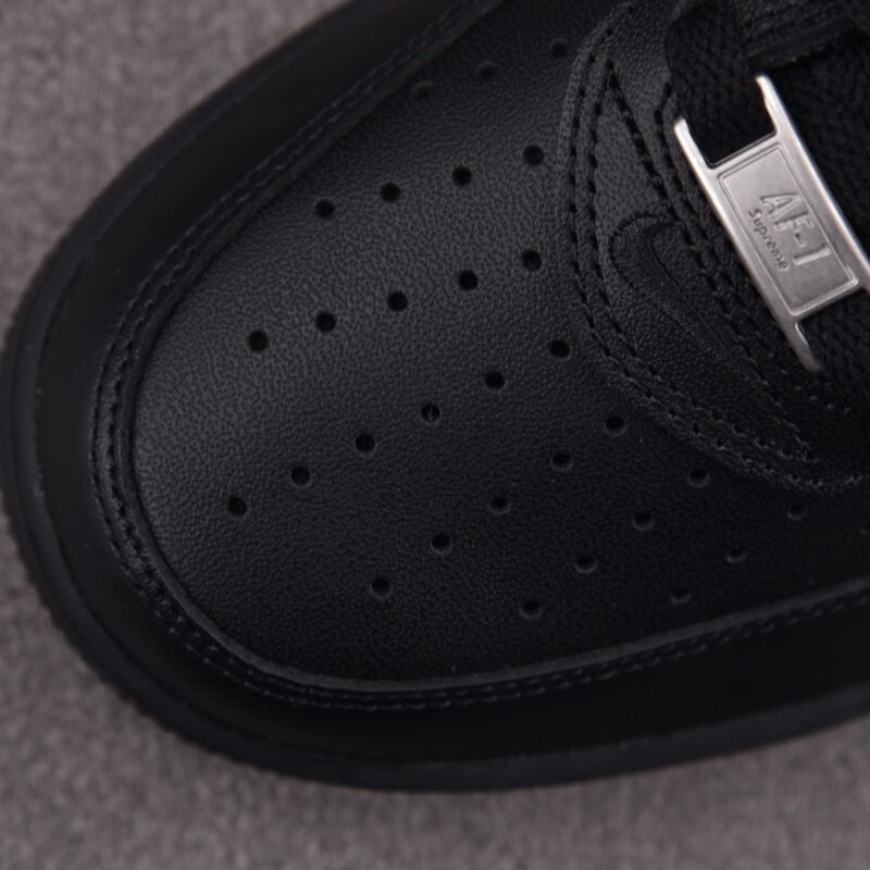 (BEST) Supreme x Nike Air Force 1 Low 'BLACK WHITE'