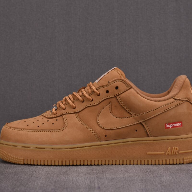 (BEST) Supreme x Nike Air Force 1 Low 'FLAX'
