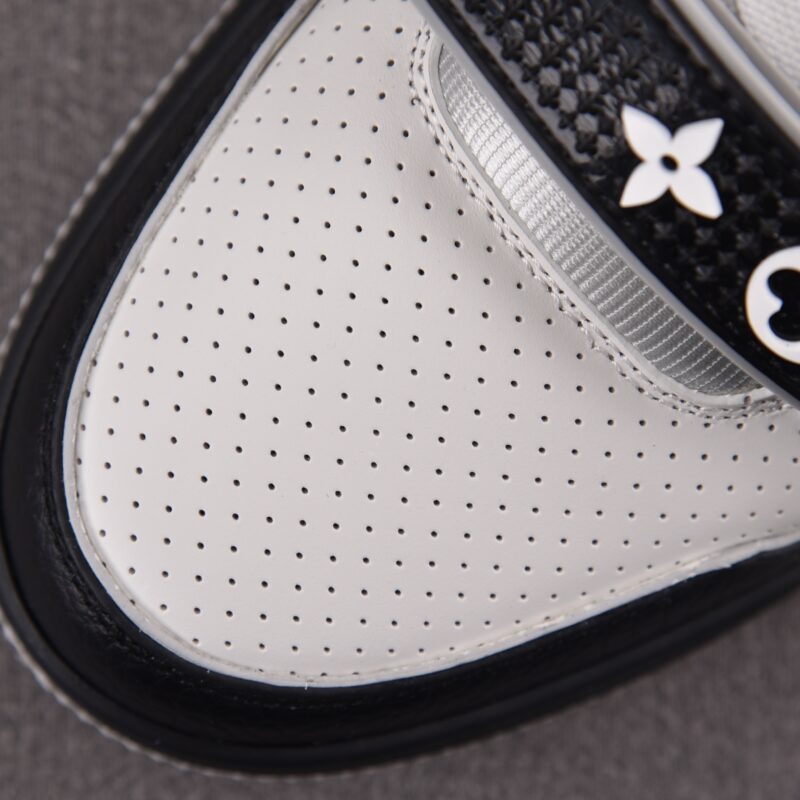 (BEST) Louis Vuitton LV Trainer Perforated Calf Leather 'BLACK'