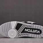 (BEST) Louis Vuitton LV Trainer Perforated Calf Leather 'BLACK'