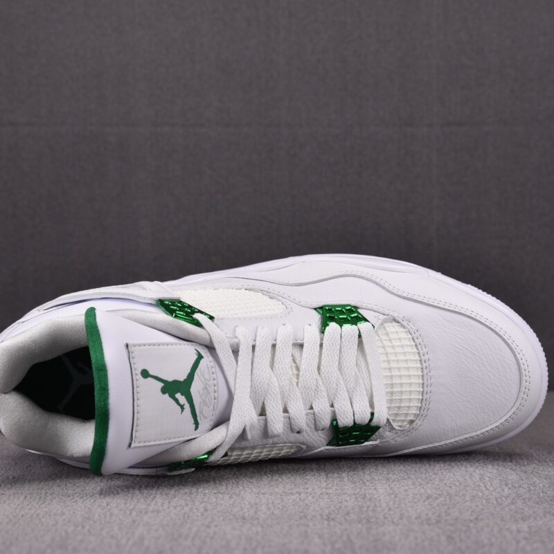 (BEST) Air Jordan 4 Retro 'GREEN METALLIC'