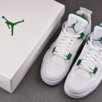 (BEST) Air Jordan 4 Retro 'GREEN METALLIC'