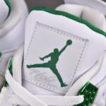 (BEST) Air Jordan 4 Retro 'GREEN METALLIC'