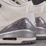 (BEST) Air Jordan 3 Retro 'SAIL CEMENT GREY'