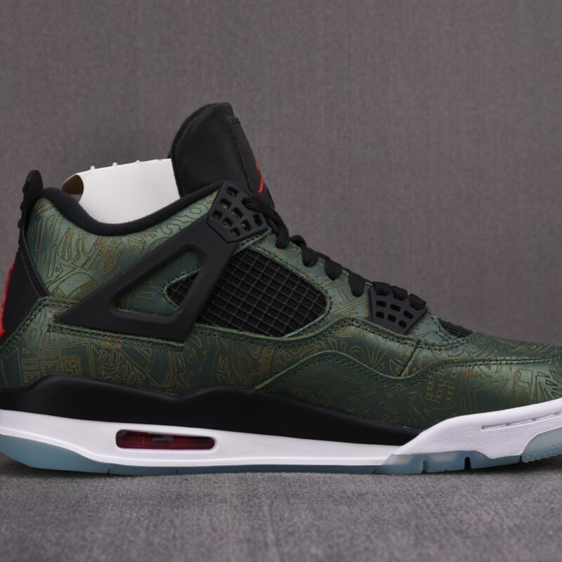 (BEST) Air Jordan 4 Retro 'LASER GREEN'