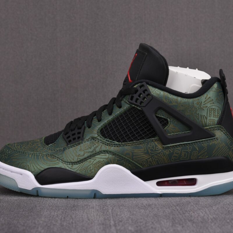 (BEST) Air Jordan 4 Retro 'LASER GREEN'