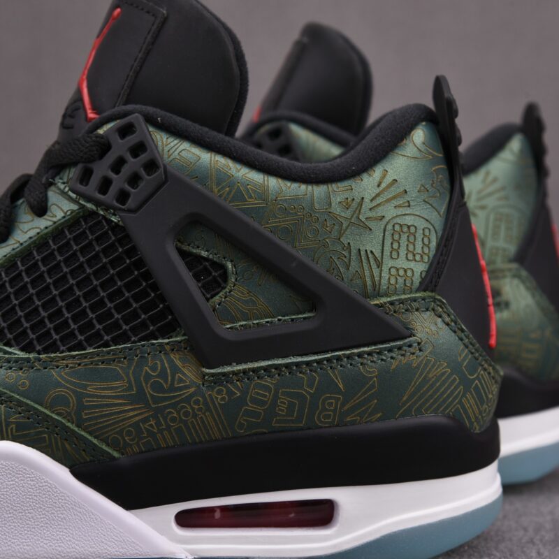 (BEST) Air Jordan 4 Retro 'LASER GREEN'