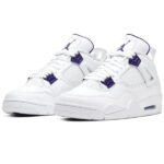 (BEST) Air Jordan 4 Retro 'PURPLE METALLIC'