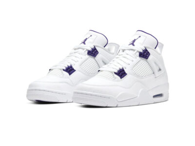 (BEST) Air Jordan 4 Retro 'PURPLE METALLIC'