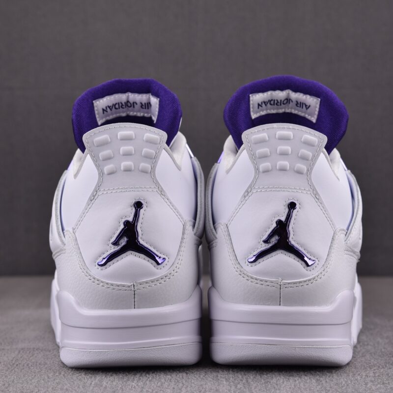 (BEST) Air Jordan 4 Retro 'PURPLE METALLIC'
