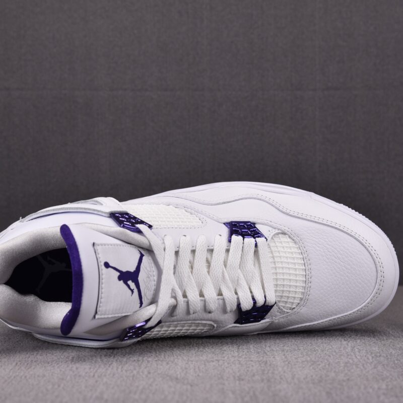 (BEST) Air Jordan 4 Retro 'PURPLE METALLIC'