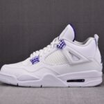 (BEST) Air Jordan 4 Retro 'PURPLE METALLIC'