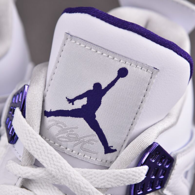 (BEST) Air Jordan 4 Retro 'PURPLE METALLIC'