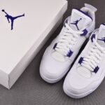 (BEST) Air Jordan 4 Retro 'PURPLE METALLIC'
