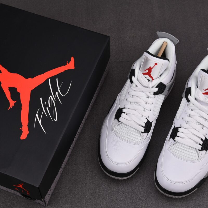 (BEST) Air Jordan 4 Retro ‘WHITE CEMENT’