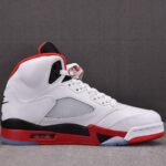 (BEST) Air Jordan 5 Retro 'FIRE RED BLACK TONGUE'