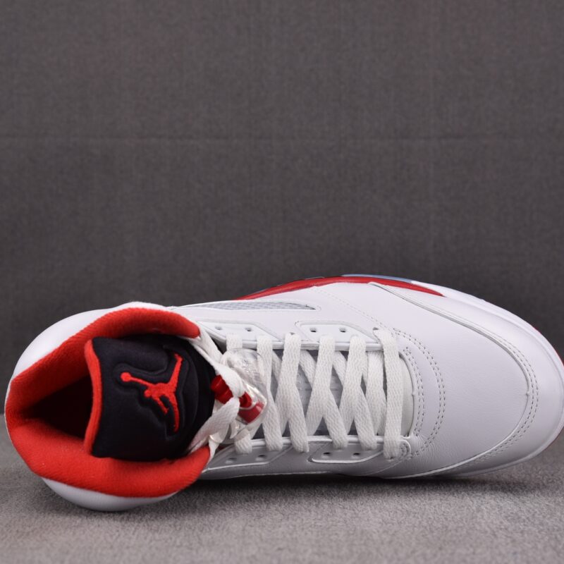 (BEST) Air Jordan 5 Retro 'FIRE RED BLACK TONGUE'