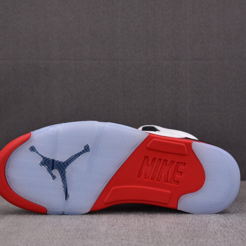 (BEST) Air Jordan 5 Retro 'FIRE RED BLACK TONGUE'