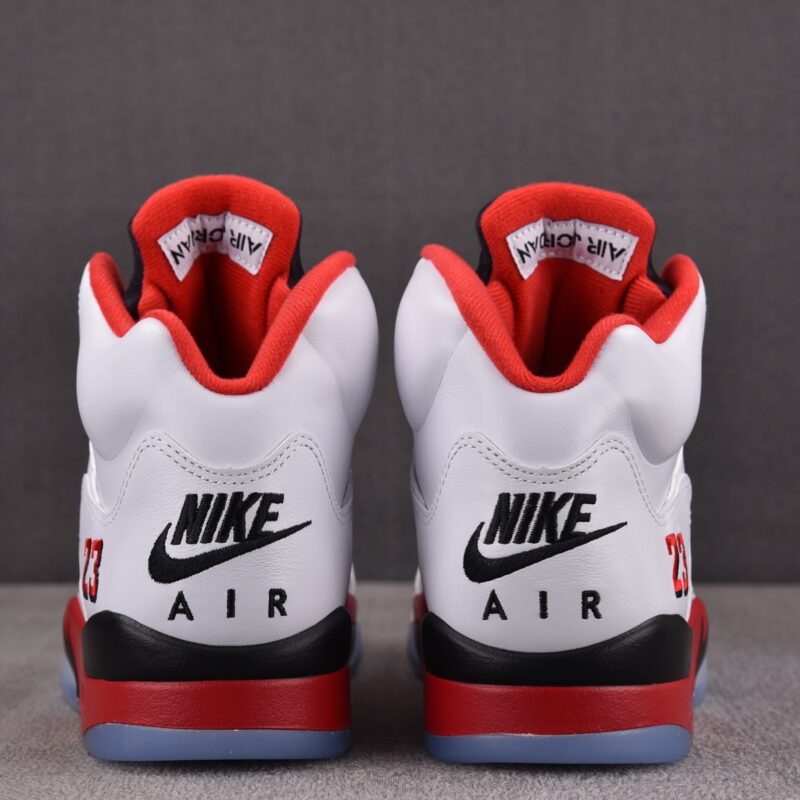 (BEST) Air Jordan 5 Retro 'FIRE RED BLACK TONGUE'