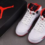 (BEST) Air Jordan 5 Retro 'FIRE RED BLACK TONGUE'