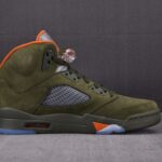 (BEST) Air Jordan 5 Retro 'OLIVE'