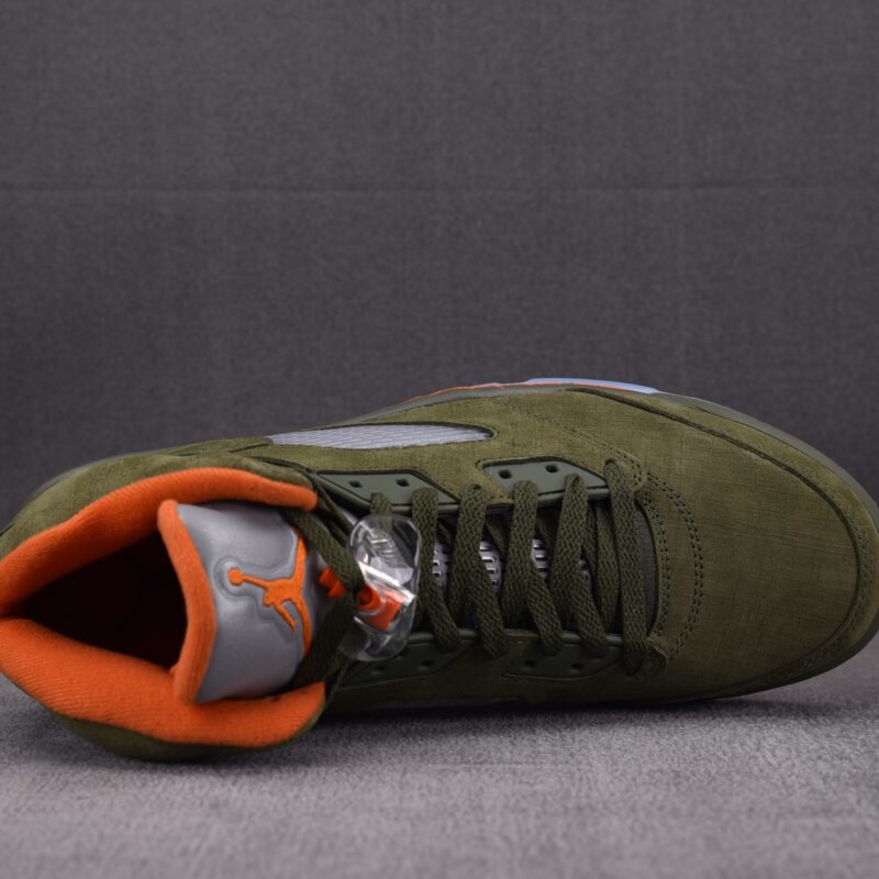 (BEST) Air Jordan 5 Retro 'OLIVE'