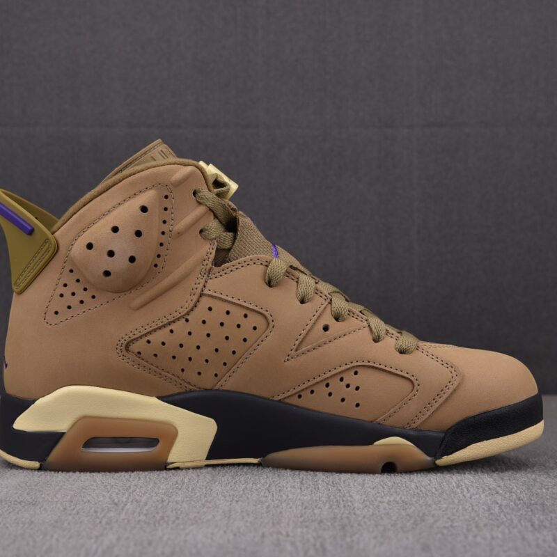 (BEST) Air Jordan 6 WMNS Retro Gore-Tex 'BROWN KELP'