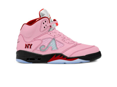 (BEST) Awake NY x Air Jordan 5 Retro 'BORO - ARCTIC PINK'