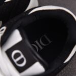 (BEST) B27 Low Sneakers Black Denim & White Dior Oblique Galaxy Leather