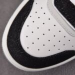 (BEST) B27 Low Sneakers Black Denim & White Dior Oblique Galaxy Leather