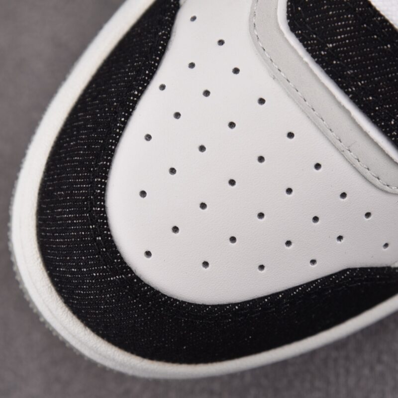 (BEST) B27 Low Sneakers Black Denim & White Dior Oblique Galaxy Leather