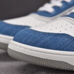 (BEST) B27 Sneakers Blue Denim and White Dior Oblique Galaxy Leather