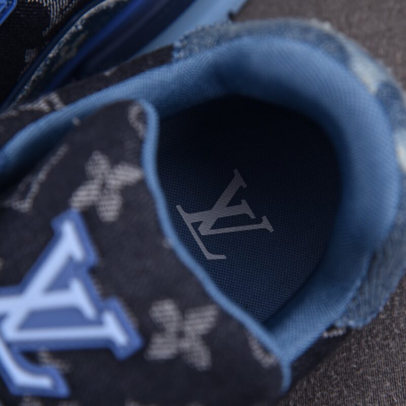 (BEST) (BEST) Louis Vuitton LV Trainer 'BLUE DENIM'