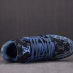 (BEST) Louis Vuitton LV Trainer 'BLUE DENIM'