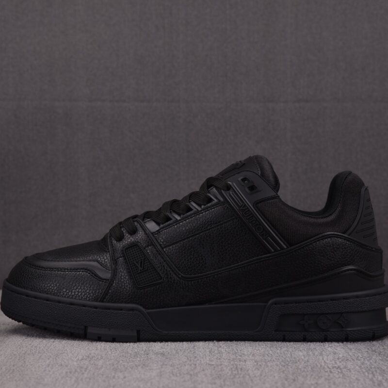 (BEST) (BEST) Louis Vuitton LV Trainer By Virgil Abloh 'BLACK MONOGRAM'