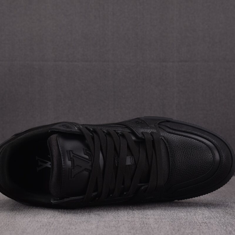 (BEST) (BEST) Louis Vuitton LV Trainer By Virgil Abloh 'BLACK MONOGRAM'