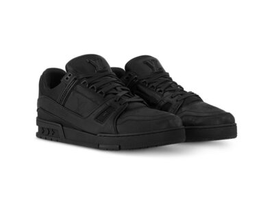 (BEST) (BEST) Louis Vuitton LV Trainer By Virgil Abloh 'BLACK MONOGRAM'