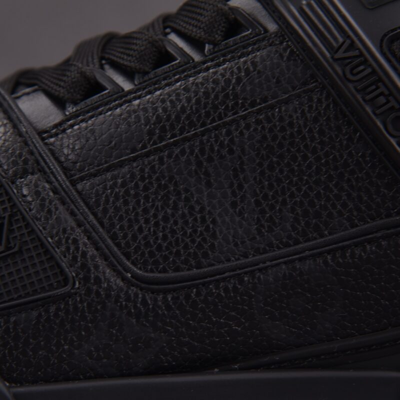 (BEST) (BEST) Louis Vuitton LV Trainer By Virgil Abloh 'BLACK MONOGRAM'