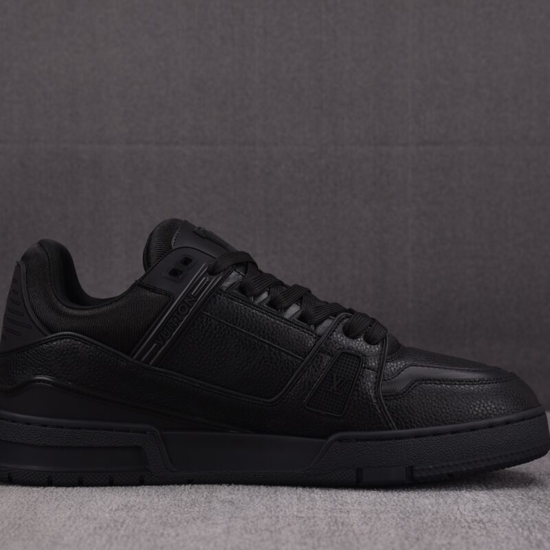 (BEST) (BEST) Louis Vuitton LV Trainer By Virgil Abloh 'BLACK MONOGRAM'