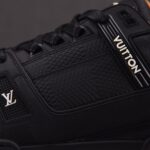 (BEST) (BEST) Louis Vuitton LV Trainer Damier - Embossed Calf Leather 'BLACK'