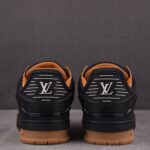 (BEST) (BEST) Louis Vuitton LV Trainer Damier - Embossed Calf Leather 'BLACK'