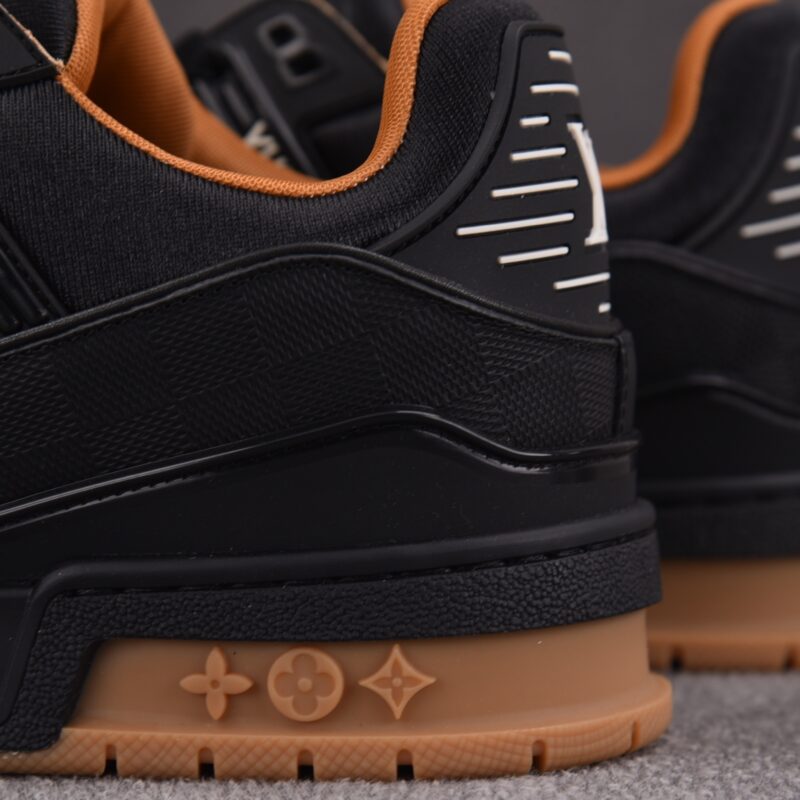 (BEST) (BEST) Louis Vuitton LV Trainer Damier - Embossed Calf Leather 'BLACK'