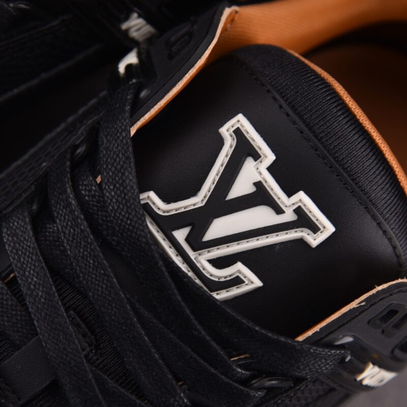 (BEST) (BEST) Louis Vuitton LV Trainer Damier - Embossed Calf Leather 'BLACK'