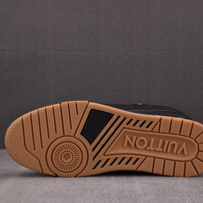 (BEST) (BEST) Louis Vuitton LV Trainer Damier - Embossed Calf Leather 'BLACK'