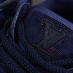 (BEST) (BEST) Louis Vuitton LV Trainer Maxi Denim 'DEEP BLUE'