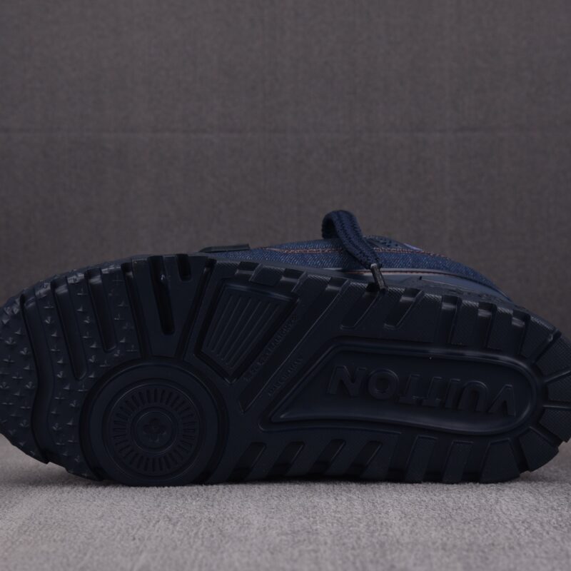 (BEST) (BEST) Louis Vuitton LV Trainer Maxi Denim 'DEEP BLUE'