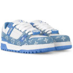 (BEST) (BEST) Louis Vuitton LV Trainer Maxi Monogram Denim ‘BLUE’