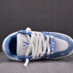 (BEST) (BEST) Louis Vuitton LV Trainer Maxi Monogram Denim ‘BLUE’