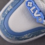 (BEST) (BEST) Louis Vuitton LV Trainer Maxi Monogram Denim ‘BLUE’