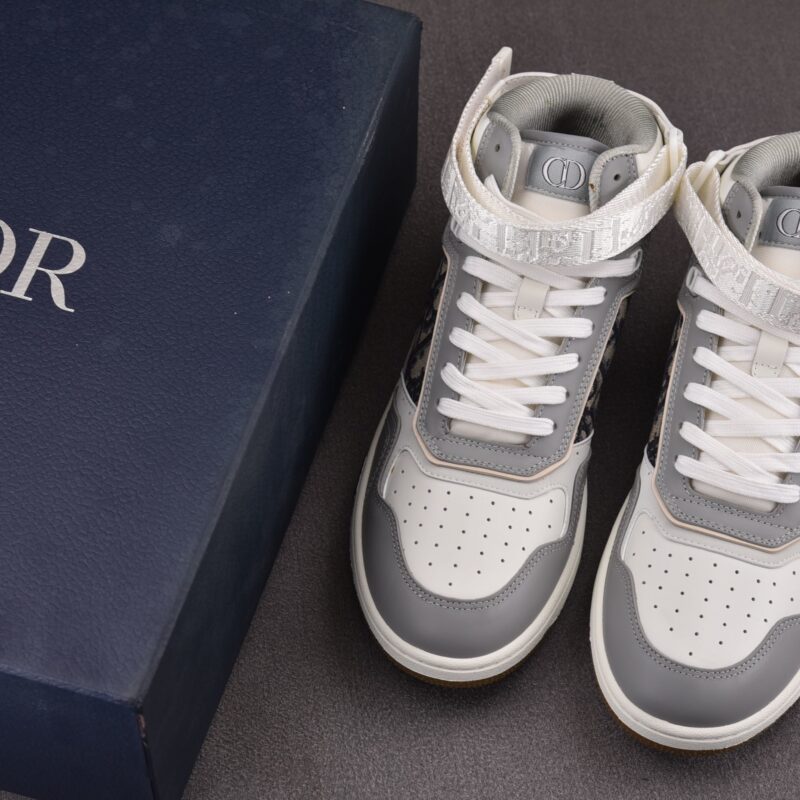 (BEST) Dior B27 High 'GRAY WHITE'